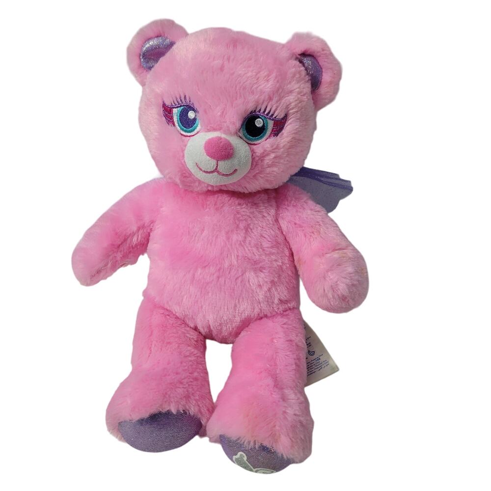 Pink Princess Build a Bear 16" Plush Purple Wings 12122-1Plu1